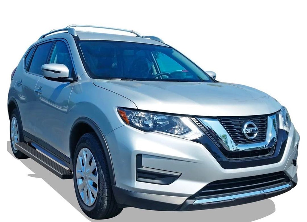 14-19 NISSAN ROGUE 4DR 4” RUNNING BOARDS BLACK