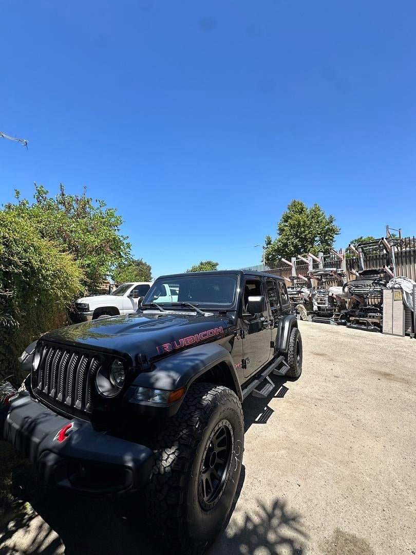 07-18 JEEP WRANGLER 4DR JK OFF ROAD STYLE STEPPER POWDER COAT RUNNING BOARDS ESTRIBOS