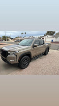 05-24 NISSAN FRONTIER BLACK TEXTURED OFF ROAD RUNNING BOARDS CREW CAB