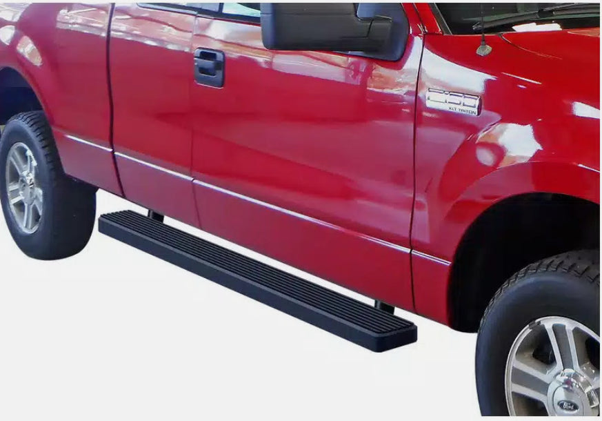 04-14 FORD F-150 SUPER CAB (EXT) BLACK 5” RUNNING BOARDS