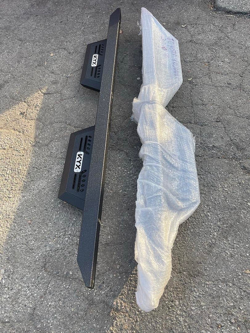 #25 19-24 CHEVY SILVERADO GMC SIERRA EXTENDED CAB HEAVY DUTY RUNNING BOARDS