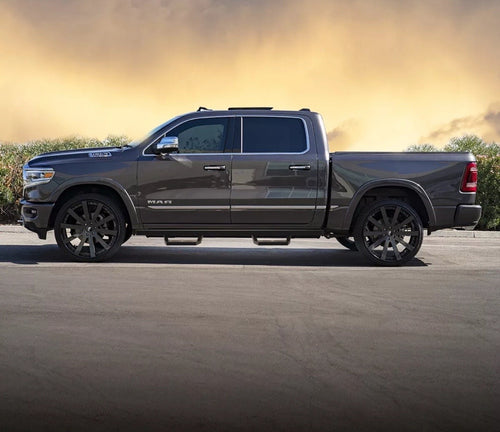 #40 19-ON DODGE RAM 1500 CREW CAB OFF ROAD RUNNING BOARDS