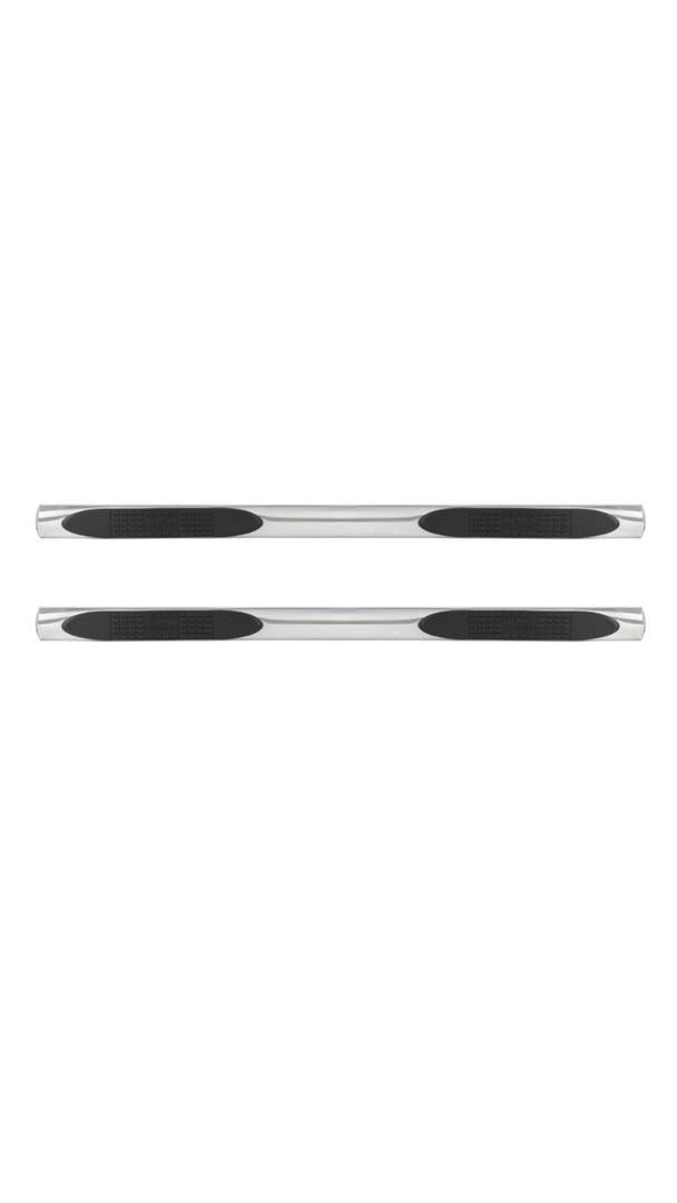 04-08 FORD F-150 EXT CAB SUPER CAB BULLY 5” OVAL CHROME RUNNING BOARDS ESTRIBOS