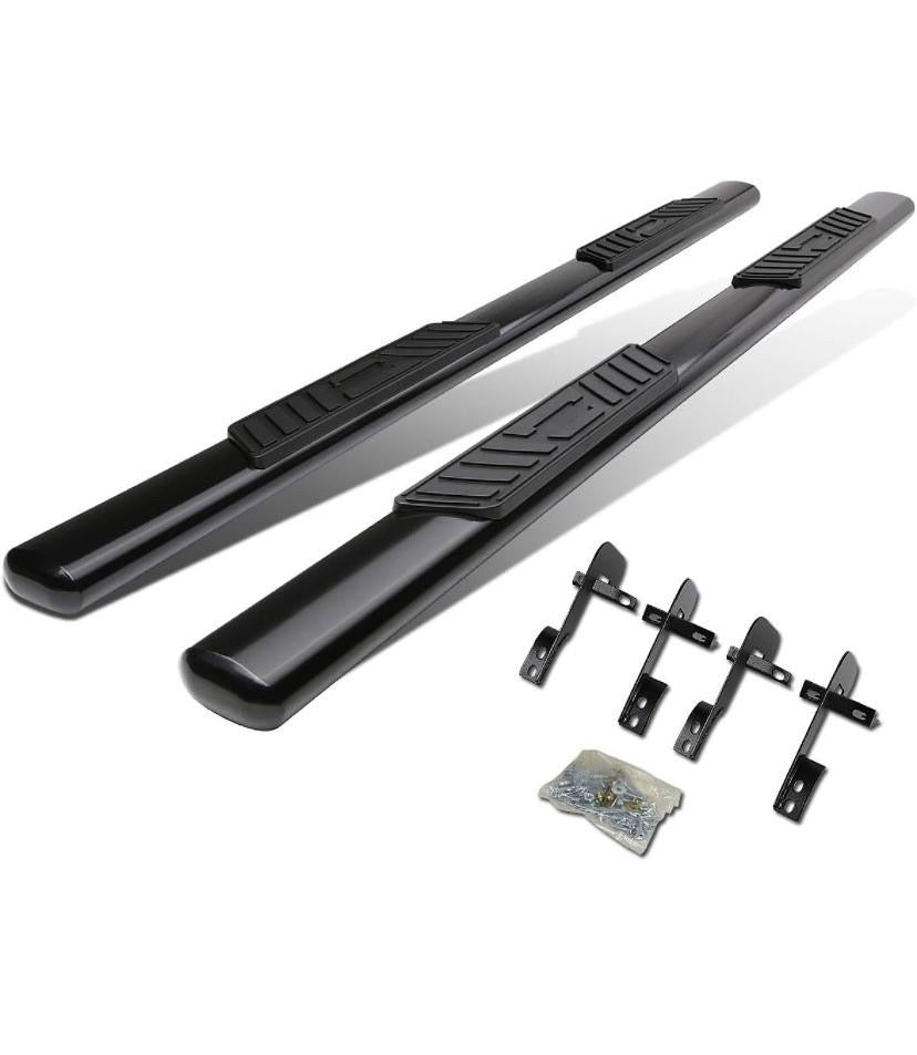 01-03 FORD F-150 CREW CAB BLACK OVAL 4INCH RUNNING BOARDS