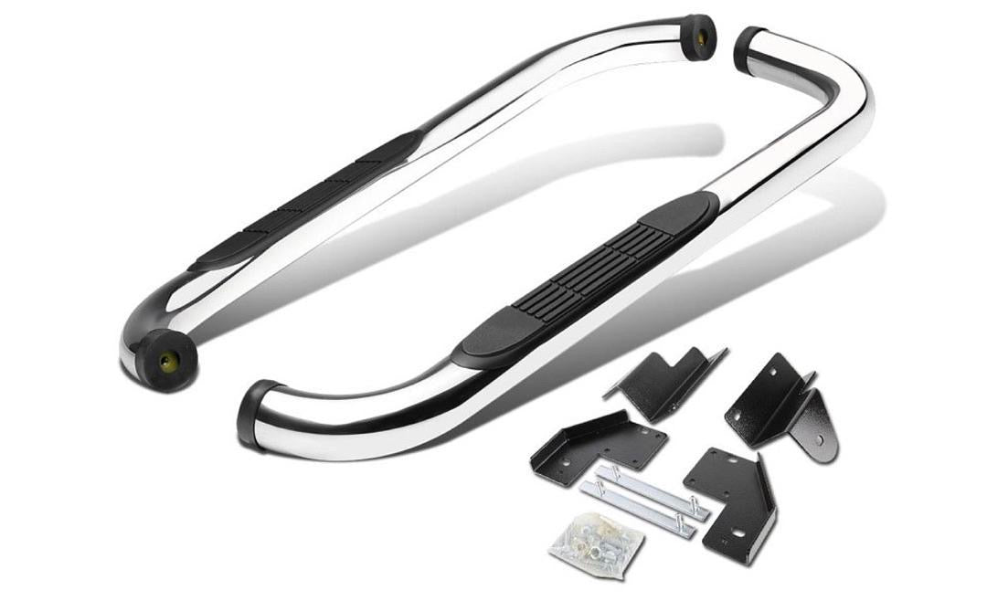 99-16 FORD F250 F350 F-450 F550 SUPER DUTY REGULAR CAB SIDE STEP NERF BAR - POLISHED