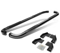 99-16 FORD F-250 / F-550 CREW CAB SIDE STEP NERF BAR RUNNING BOARD TUBES TUBOS BLACK