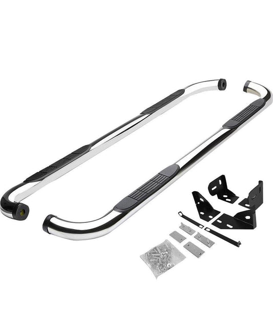 05-10 JEEP GRAND CHEROKEE 06-10 JEEP COMMANDER STAINLESS STEEL 3’ SIDE STEP NERF BAR RUNNING BOARD