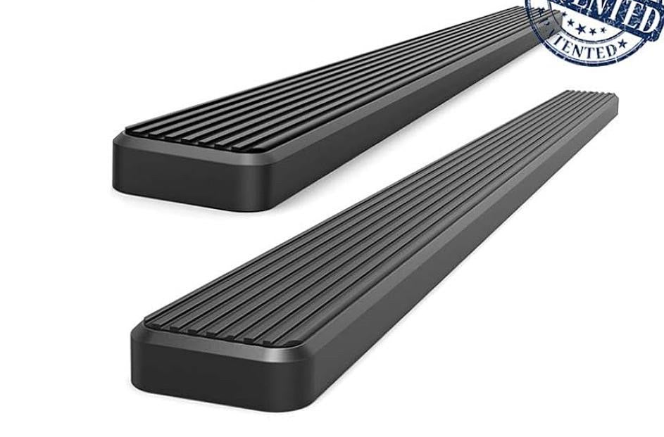 99–16 FORD F-250 F-350 BLACK 5INCH UNIVERSAL RUNNING BOARD CREW CAB