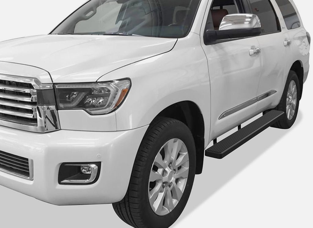 08-13 TOYOTA SEQUOIA 6” BLACK UNIVERAL RUNNING BOARD