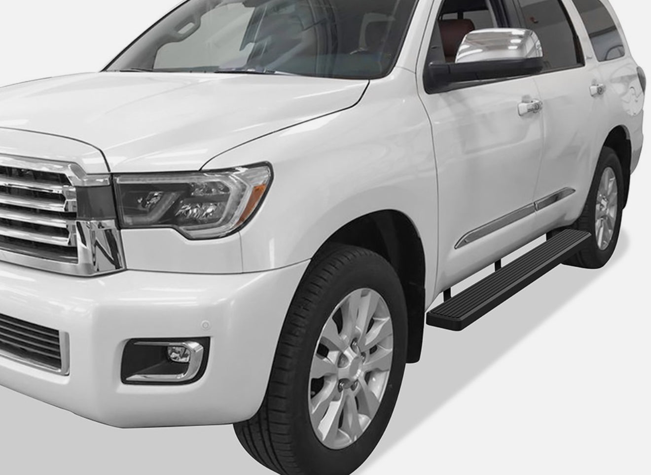08-13 TOYOTA SEQUOIA 6” BLACK UNIVERAL RUNNING BOARD