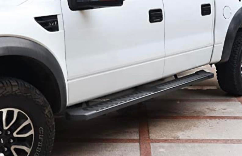 15-20 FORD F-150 17-20 F-250 F-350 SUPER CREW CAB BLACK 6IN UNIVERSAL RUNNING BOARD