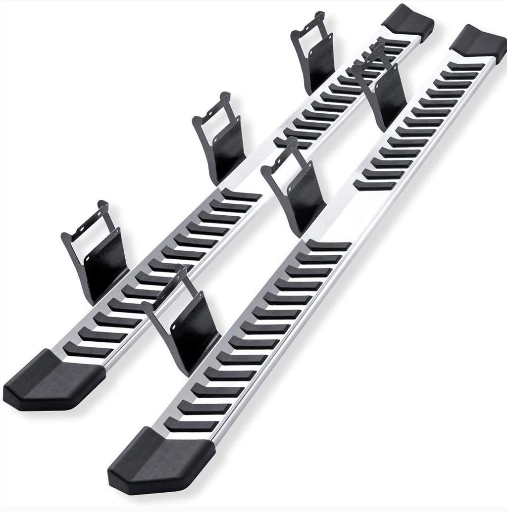19-23 CHEVY SILVERADO / GMC SIERRA CREW CAB 6IN UNIVERSAL RUNNING BOARD ALUMINUM