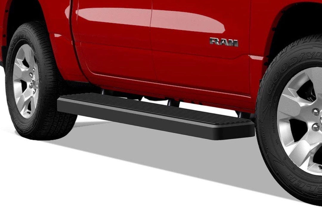 19-ON DODGE RAM 1500 BLACK 6 INCH CREW CAB FLAT I-BOARD