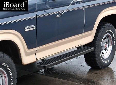 80-96 FORD BRONCO 2 DOOR 5” BLACK REGULAR CAB IBOARDS
