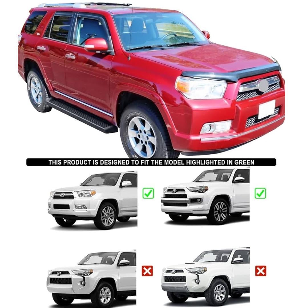 10-24 TOYOTA 4RUNNER / SRS 6” BLACK WITH LIP IBOARD