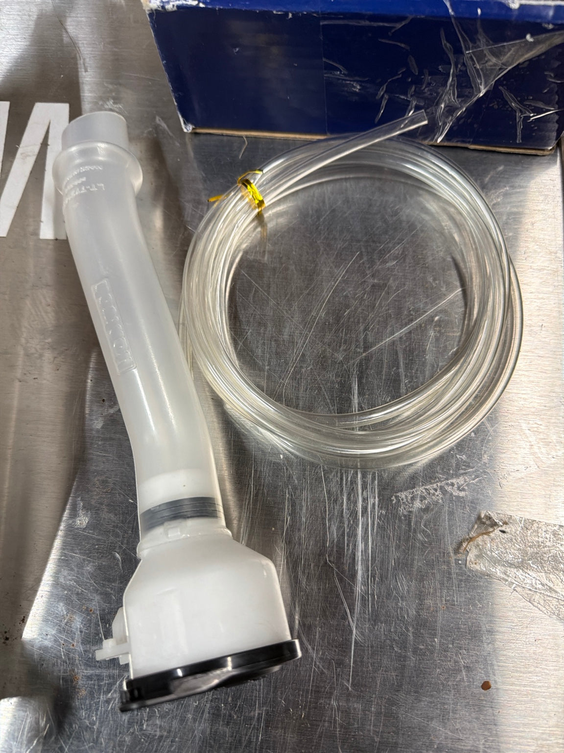 Actual filler neck and hose
