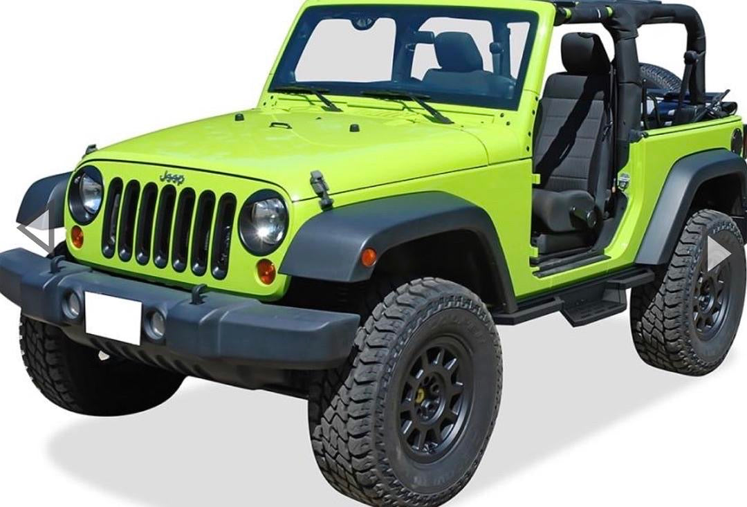 87-06 JEEP WRANGLER 2D STEPPER IAMOR BOARDS IA10NJH4B