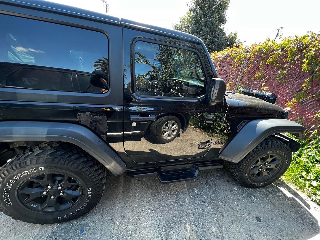 87-06 JEEP WRANGLER 2D STEPPER IAMOR BOARDS IA10NJH4B