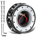 J2-QR-ZTL-9070-BK black low profile quick release adapter - kit contents