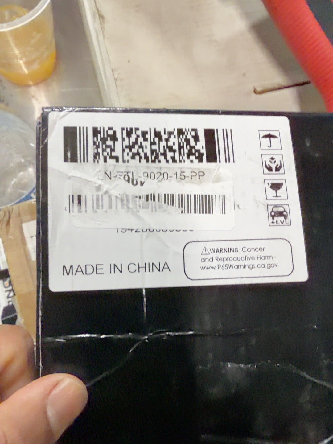 Original package SKU label LN-ZTL-9020-15-PP