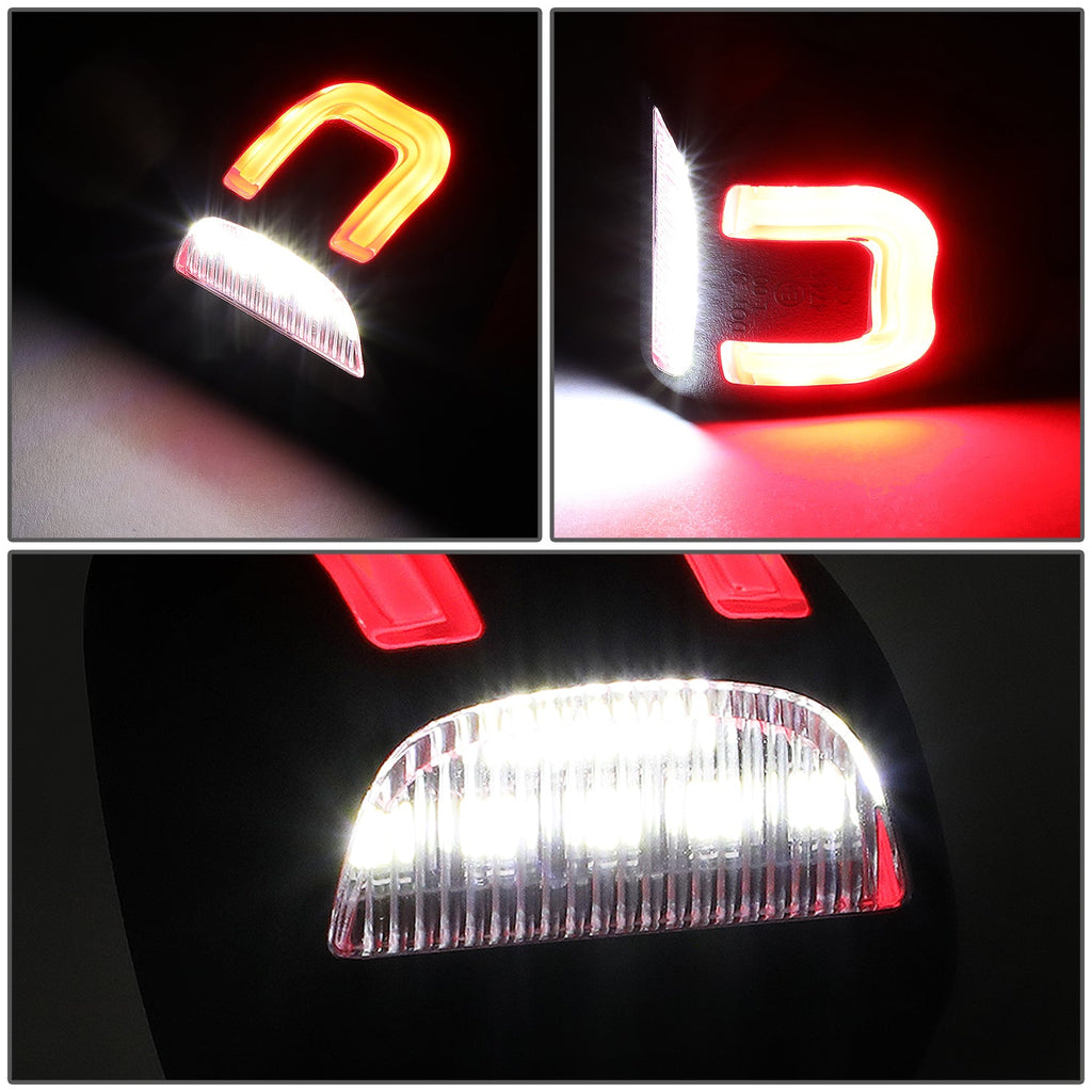 Chevrolet / GMC / Cadillac LED License Plate Lights With Red C Accent - Pair — view 2