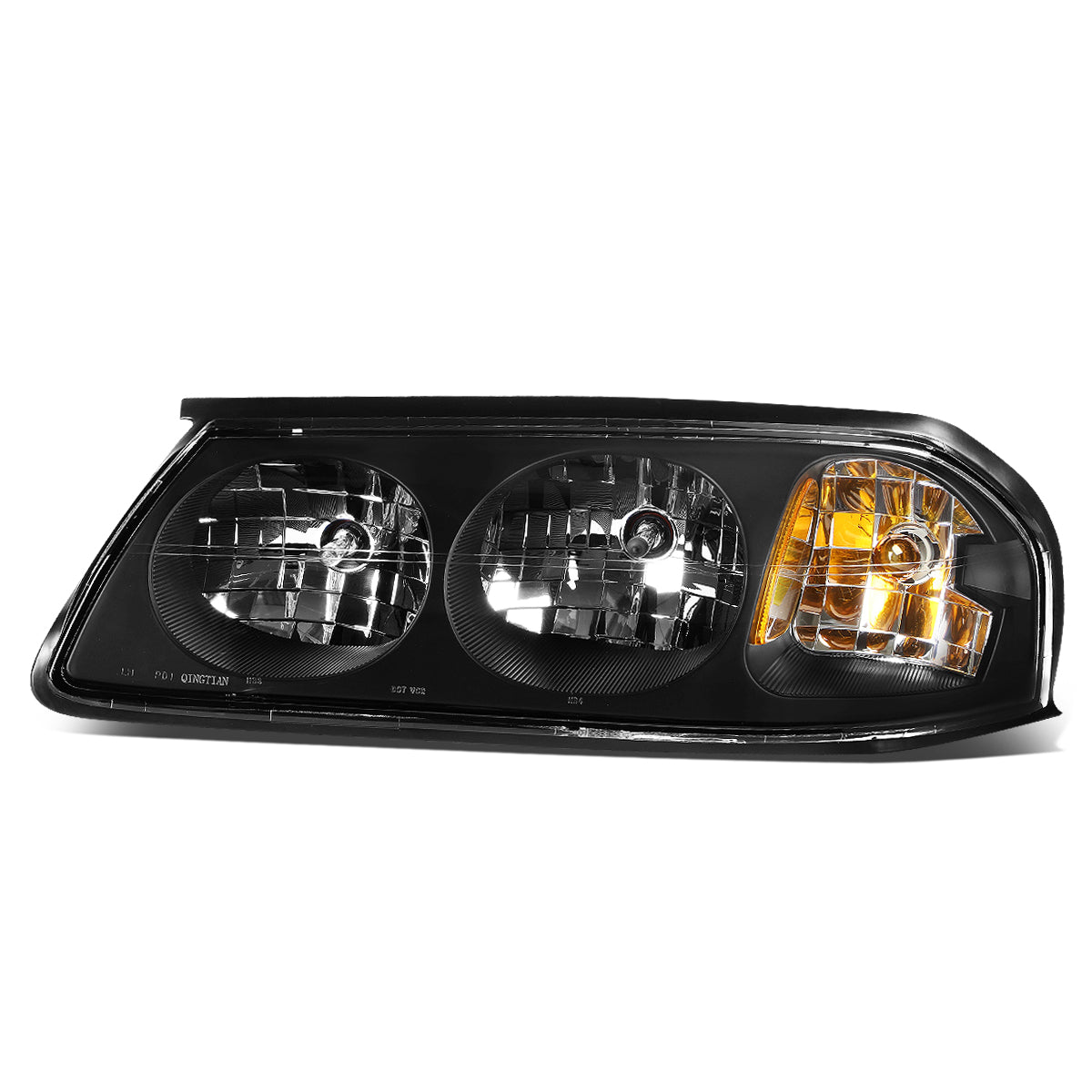 2000–2005 Chevrolet Impala driver-side black headlight — supplier catalog photo 2