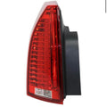 08-14 cadillac cts rear taillight left side driver led red oem original