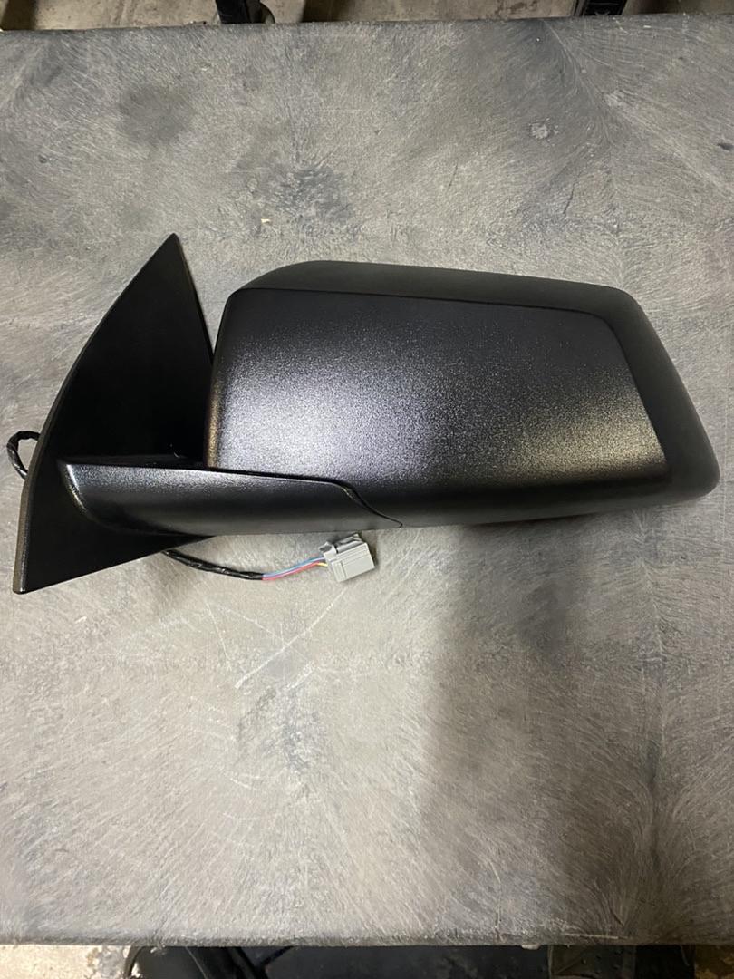 09-16 gmc acadia left side mirror powered black textured oem original
