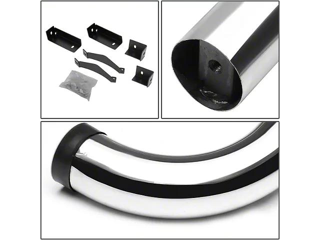 04-15 Nissan titan Crew 3 " INCH cab Chrome oval running boards