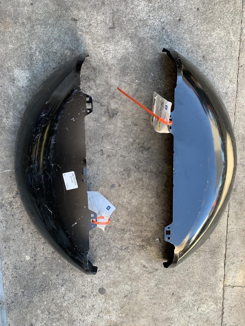 00-20 Chevy Gmc Cadillac Inner wheelhouse Panel Left Inner, Right Inner, Rear Inner Panel de timonera