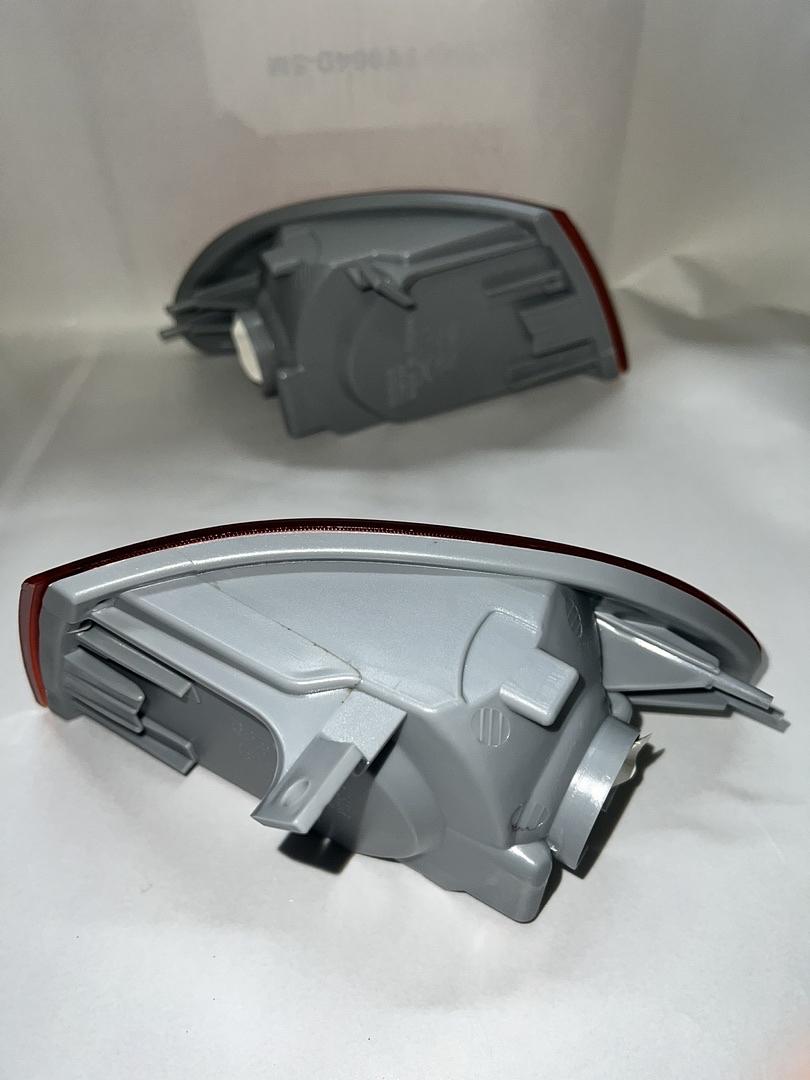 92-95 HONDA CIVIC 4 DOOR SEDAN CORNER LAMPS LIGHTS AMBER PAIR
