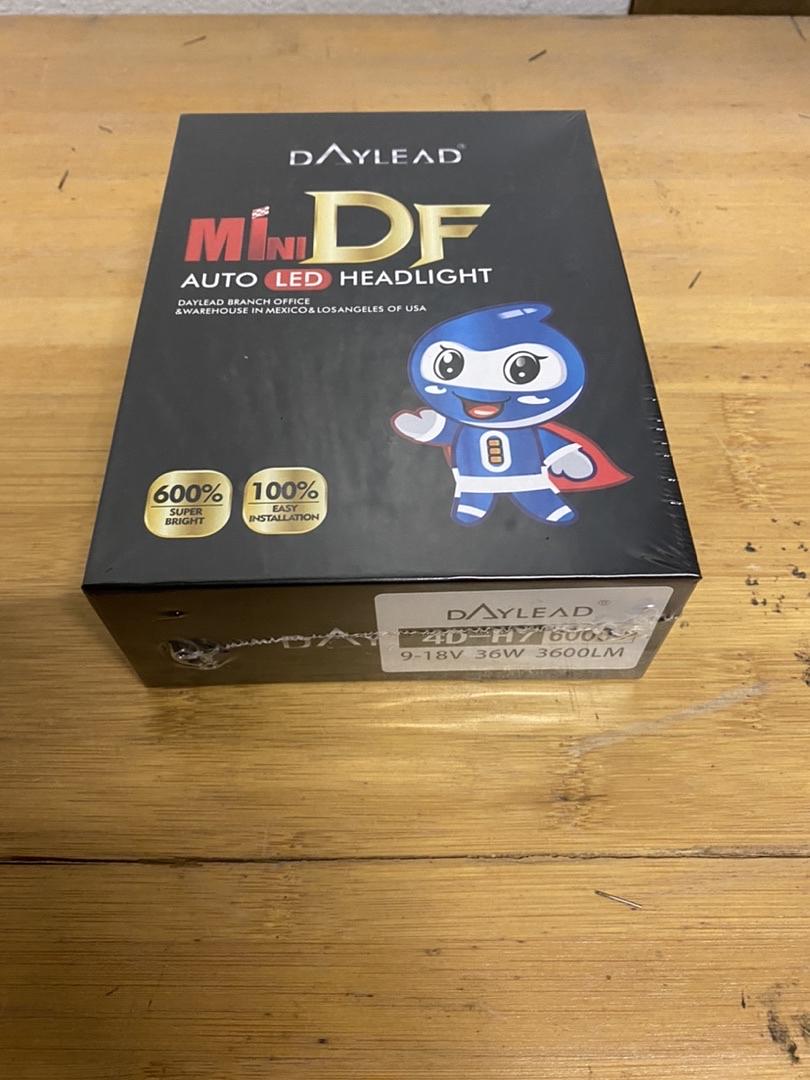 H7 4D DAY LED HEADLIGHT BULBS 6000K
