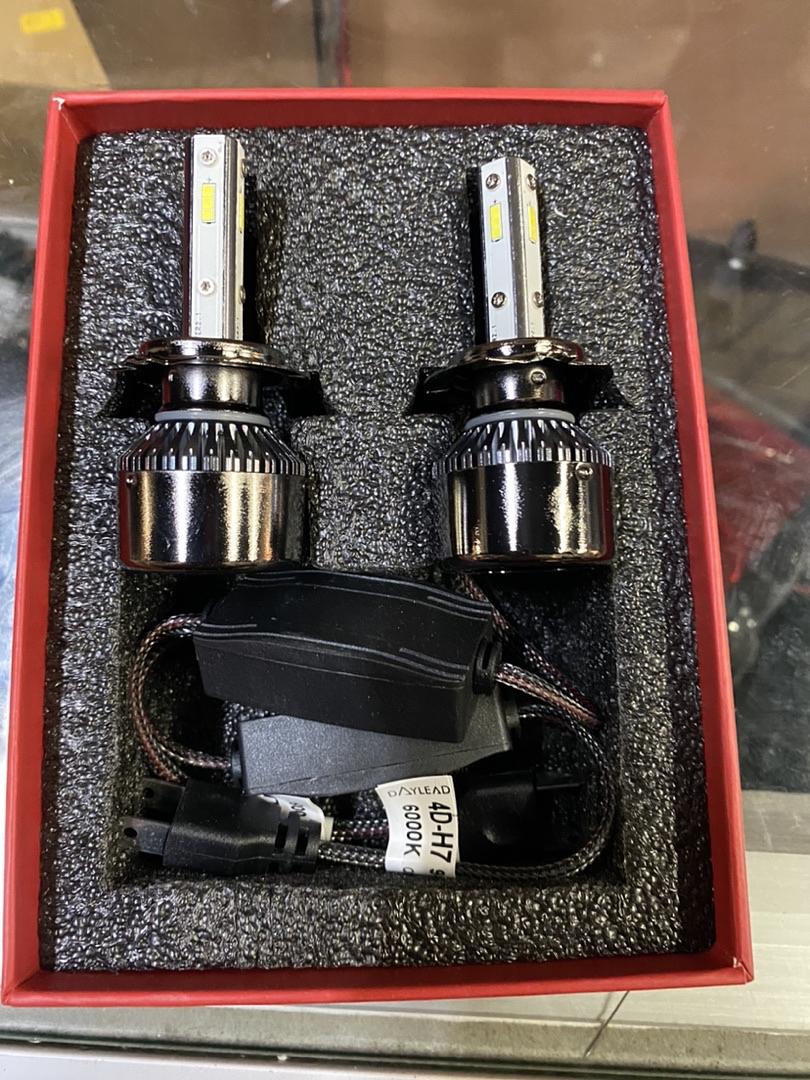 H7 4D DAY LED HEADLIGHT BULBS 6000K