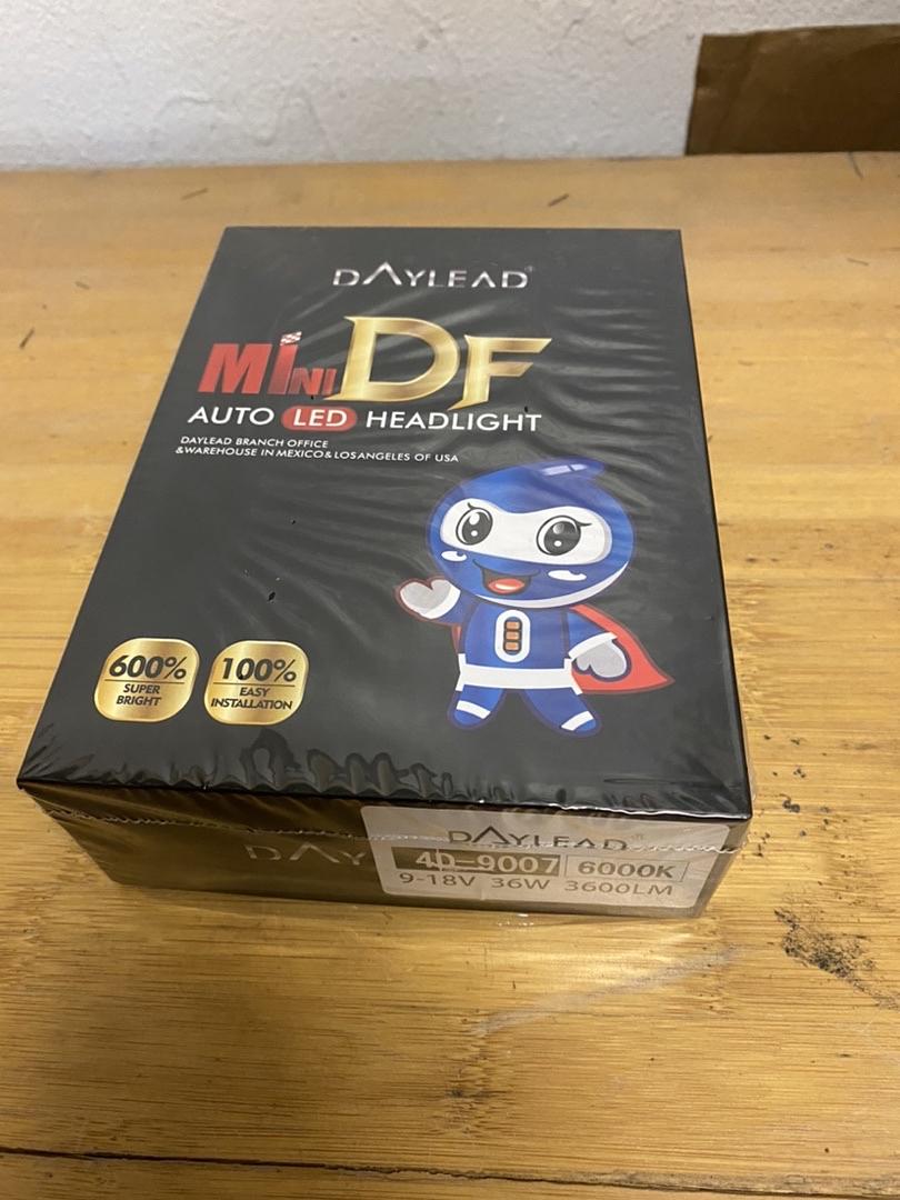 9007 4D 6000K DAYLED LED HEADLIGHT BULBS