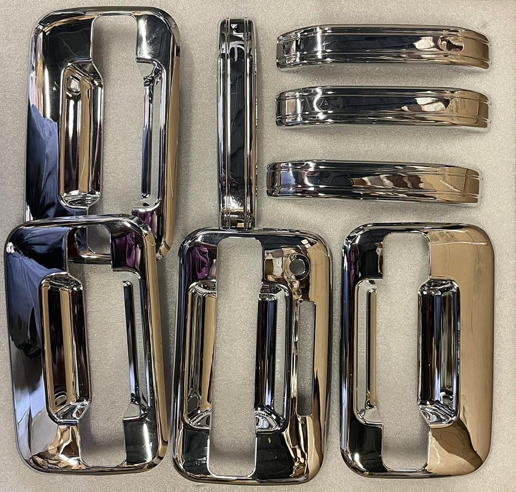 04-14 FORD F-150 DOOR HANDLE COVERS 8PC SET 4 DOOR