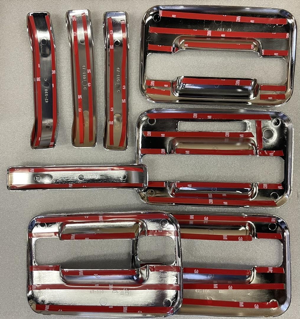 04-14 FORD F-150 DOOR HANDLE COVERS 8PC SET 4 DOOR