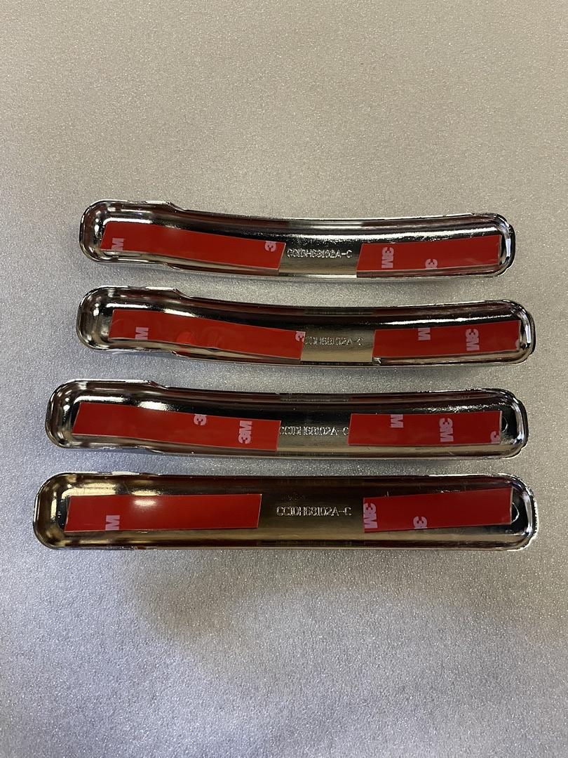 99-06 CHEVY SILVERADO GMC SIERRA AVALANCHE SUBURBAN TAHOE YUKON DOOR HANDLE COVERS 4DR ONLY