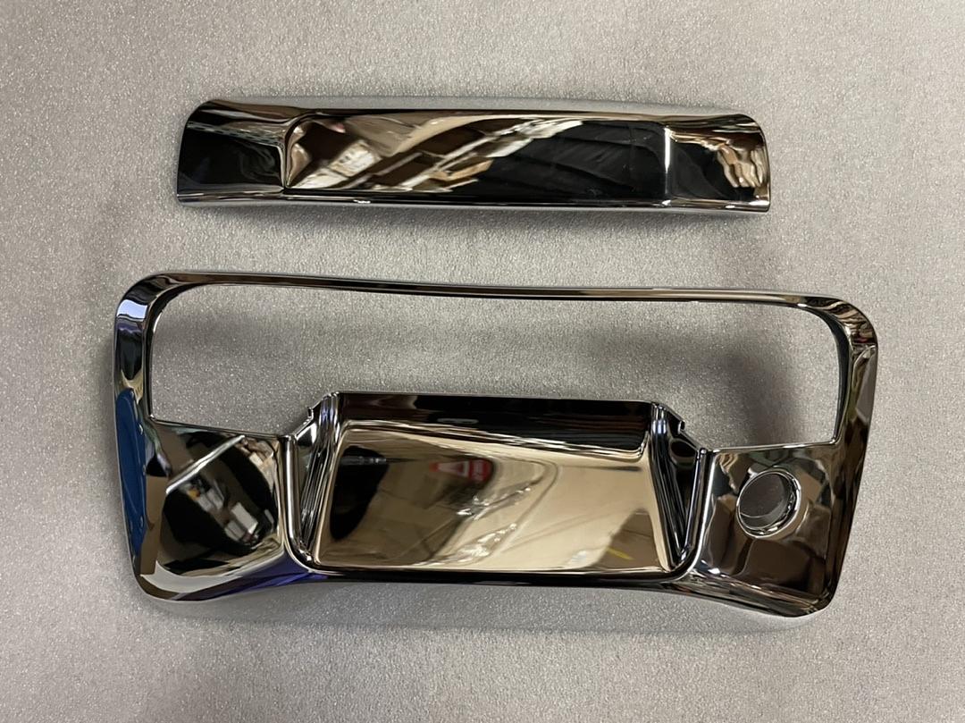 14-15 CHEVY SILVERADO CHROME HANDLE COVER TAILGATE