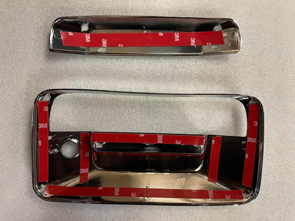 14-15 CHEVY SILVERADO CHROME HANDLE COVER TAILGATE