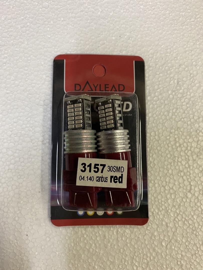 3157 LED RED BULB DAYLEAD