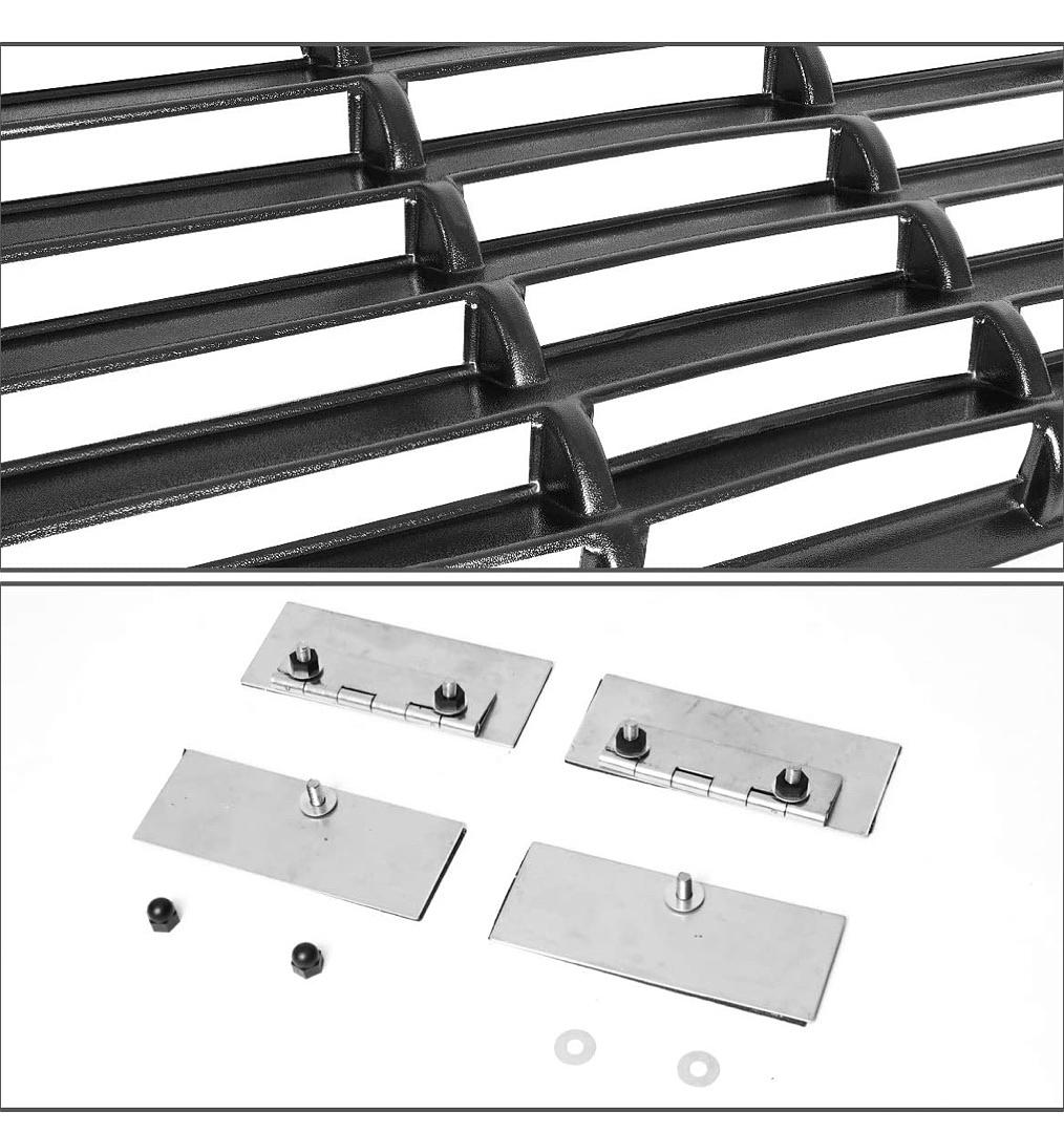 79-93 FORD MUSTANG FASTBACK BLACK WINDOW LOUVER