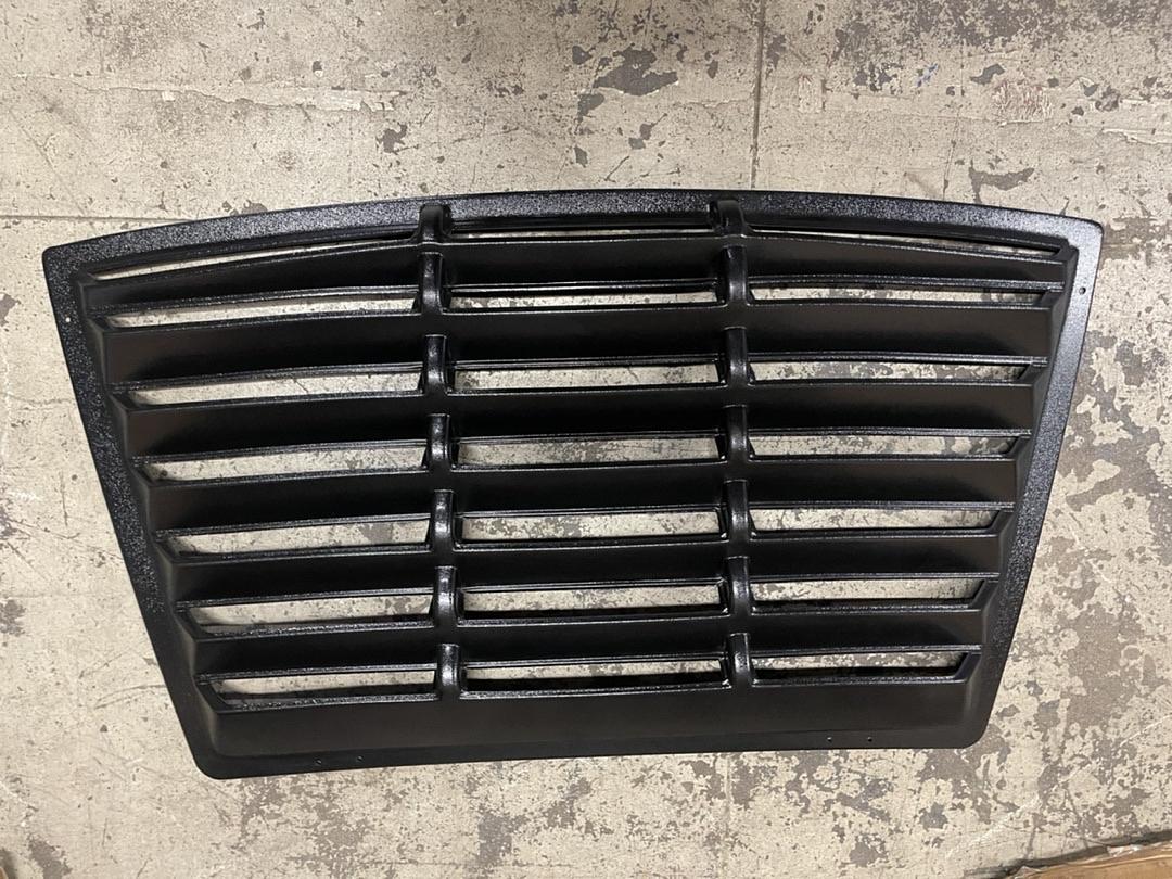 79-93 FORD MUSTANG FASTBACK BLACK WINDOW LOUVER