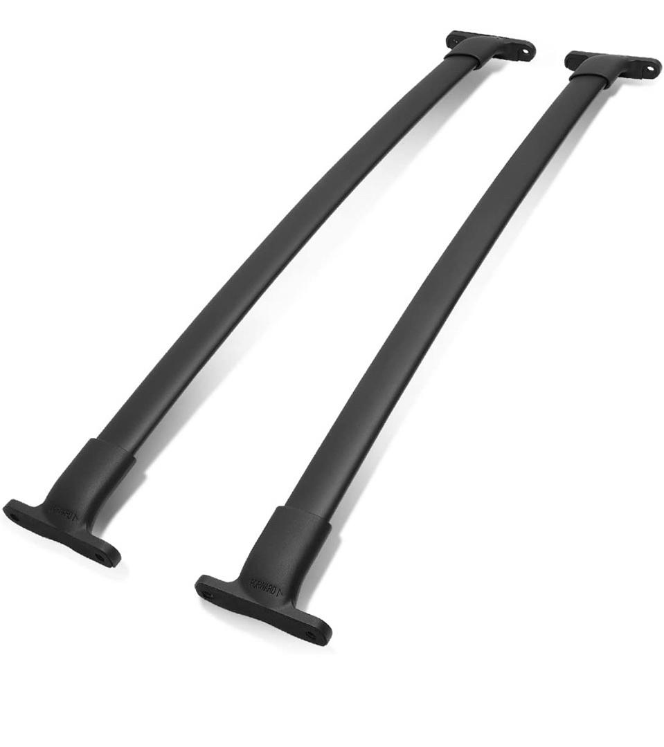 16-18 Ford Explorer Black Aluminum Top Rail Roof Rack Cross Bar