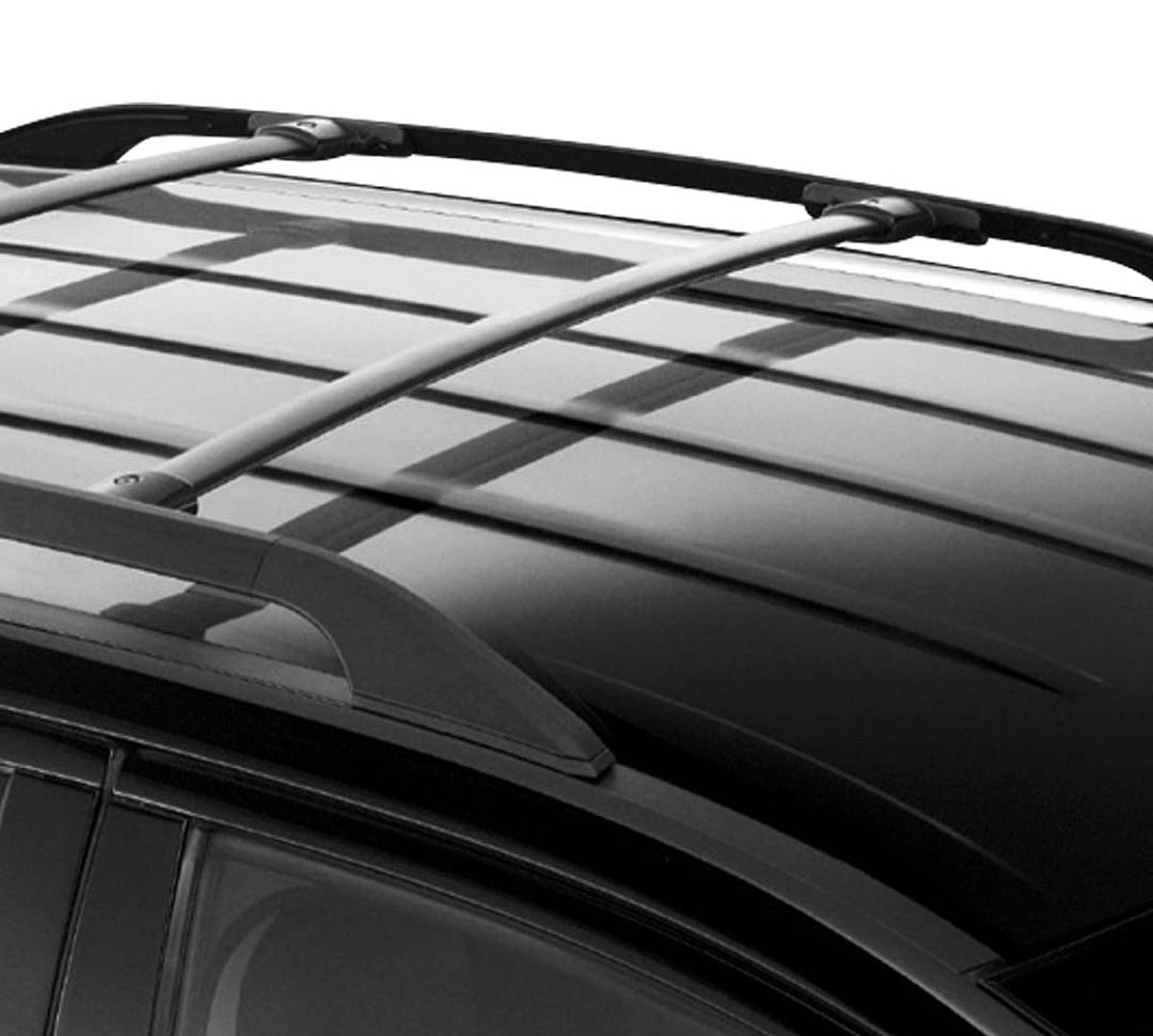 16-18 Ford Explorer Black Aluminum Top Rail Roof Rack Cross Bar
