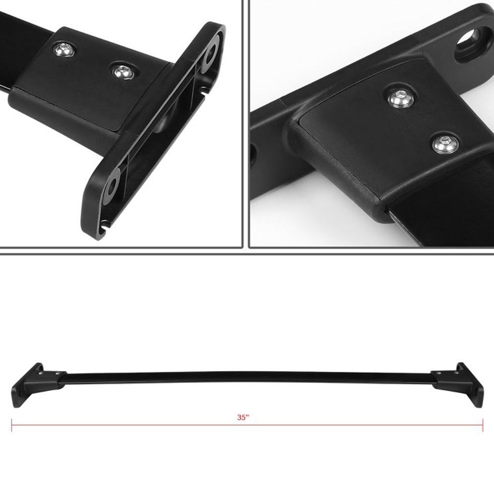 05-12 NISSAN PATHFINDER BLACK ALUMINUM OE STYLE ROOF RACK TOP CROSSBARS