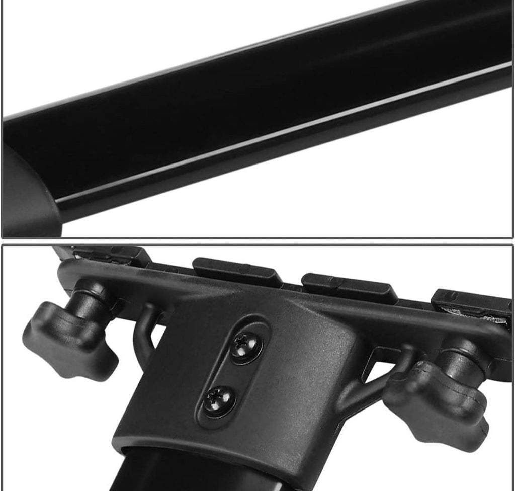 01-07 TOYOTA HIGHLANDER BLACK ALUMINUM TOP RAIL ROOF RACK CROSS BAR