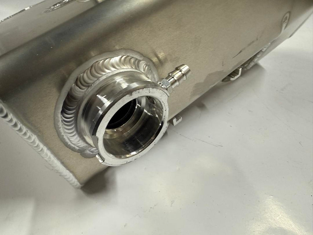 05-10 CHRYSLER 300 06-10 DODGE CHARGER COOLANT RECOVERY OVERFLOW TANK ALUMINUM