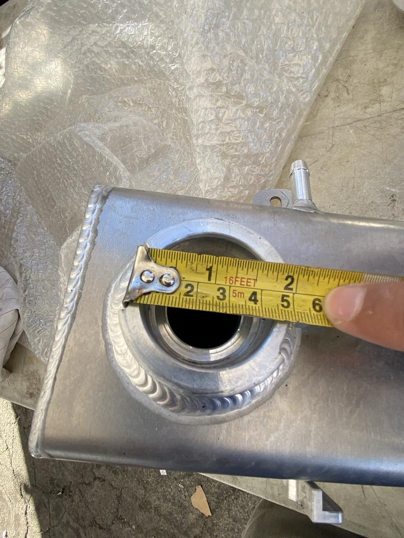 05-10 CHRYSLER 300 06-10 DODGE CHARGER COOLANT RECOVERY OVERFLOW TANK ALUMINUM