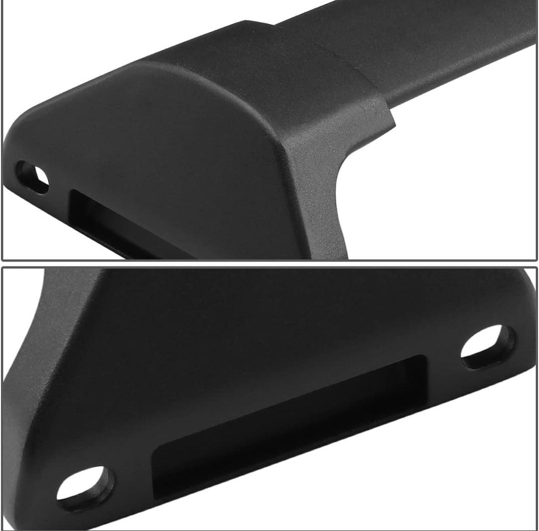 14-18 ACURA MDX BLACK ALUMINUM TOP RAIL ROOF RACK CROSS BAR