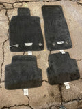 4pcs Oem floor mats 2021 CT4 FLOOR MATS | JET BLACK | PREMIUM CARPET | FRONT AND REAR | CADILLAC CREST LOGO | SET OF 4